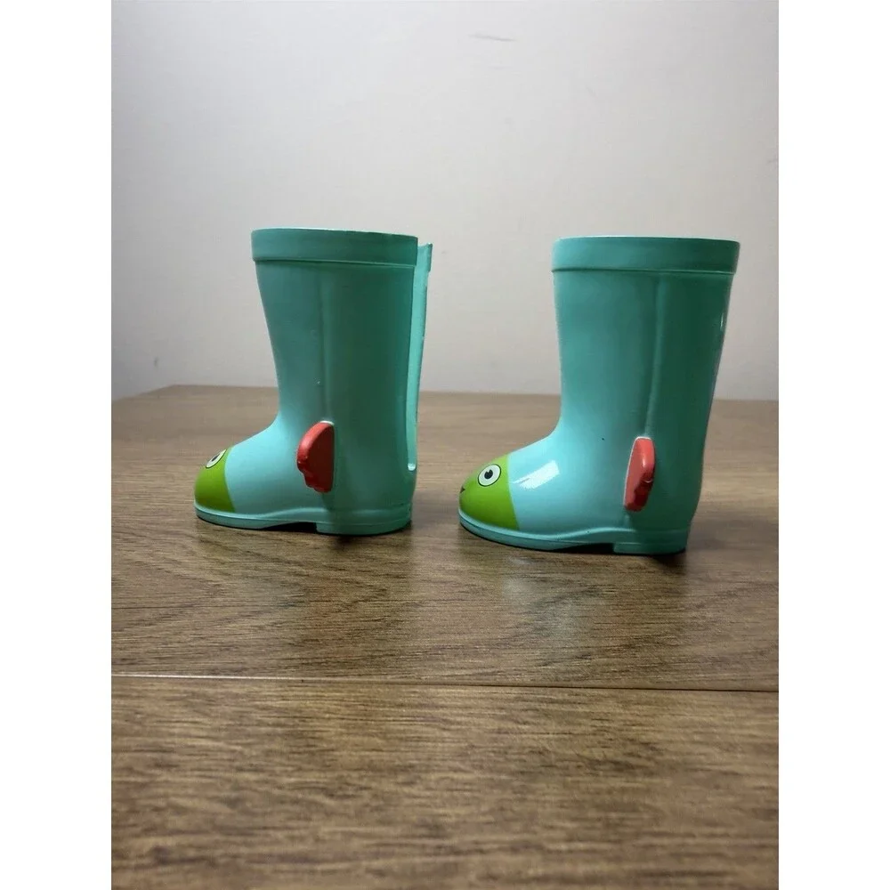 American Girl Doll Wellie Wishers Emerson Top & Camille Rain Boots